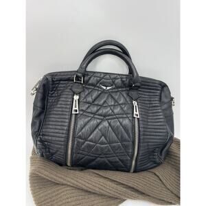 Zadig & Voltaire Big Quilted Leather Sunny Bag